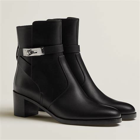 hermes boots silver buckle|Hermes shoes heels.